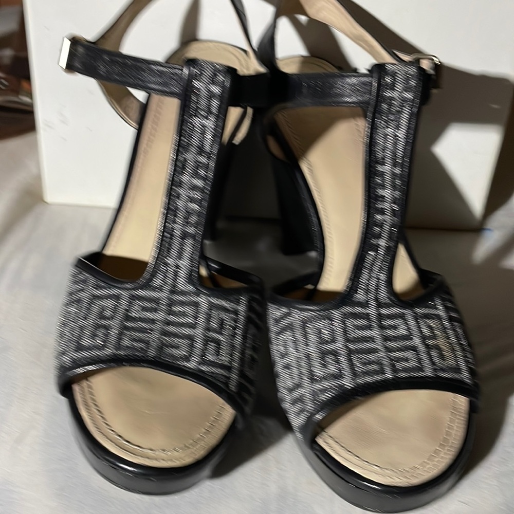 Givenchy canvas wedges